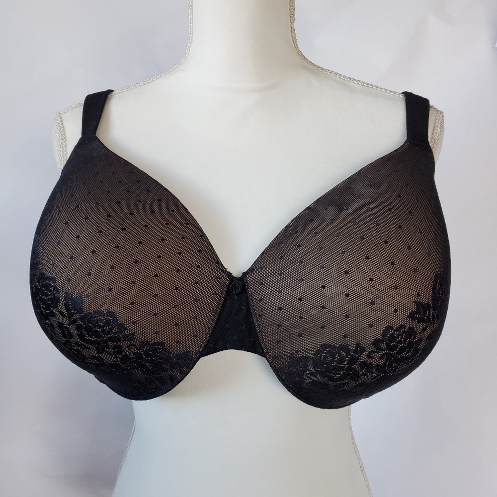 Stunning Support no show minimizer lace Soma bra